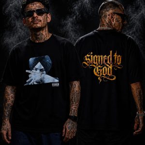 sidhu signed to god oversized t shirt