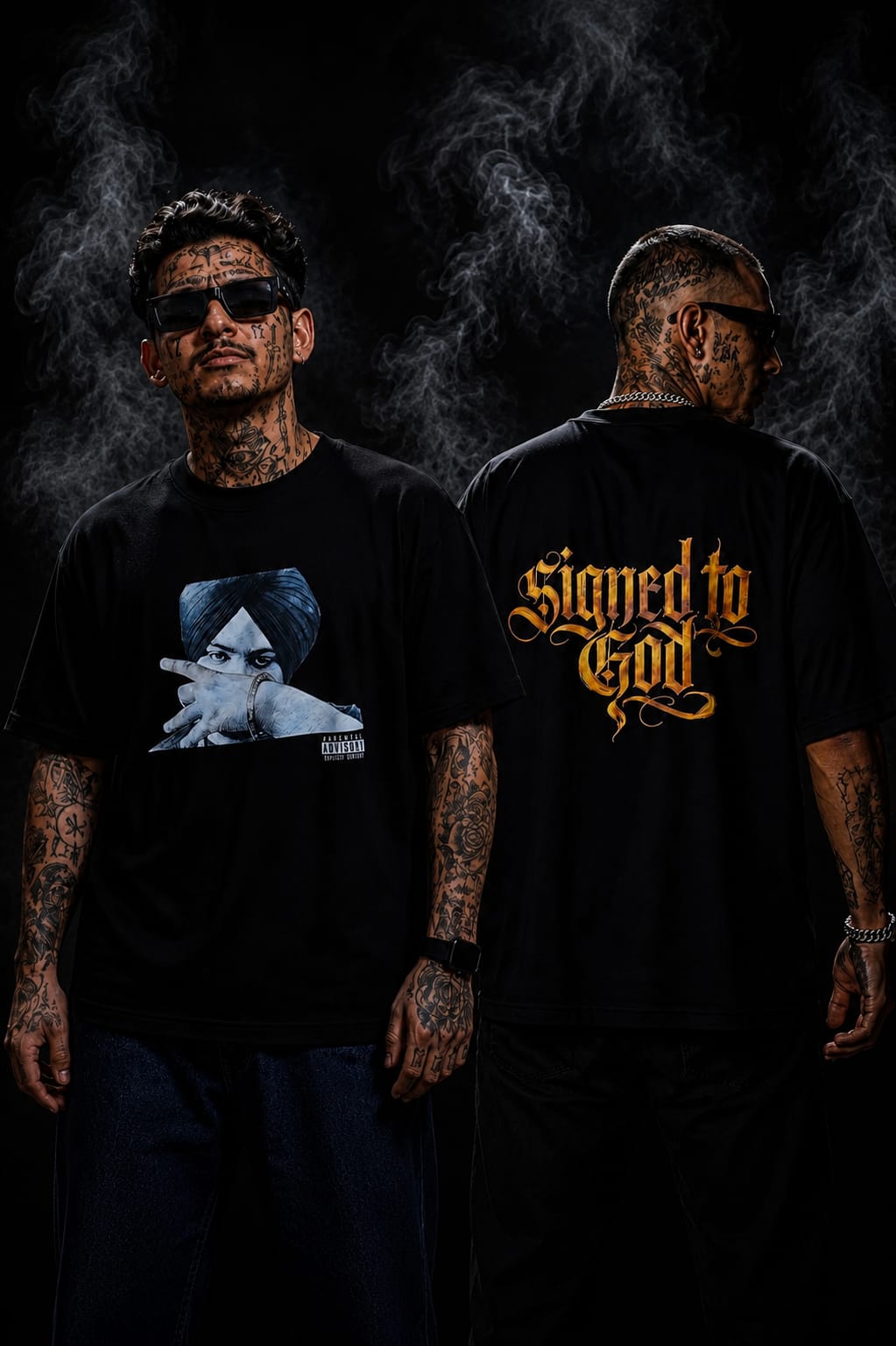 sidhu signed to god oversized t shirt