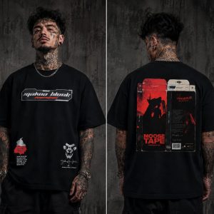 MALWA BLOCK — MOOSE TAPE Oversized T-Shirt